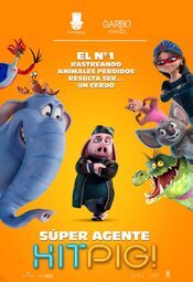 Cartel de Super agente Hitpig