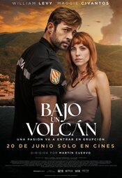 Cartel de Bajo un volcán
