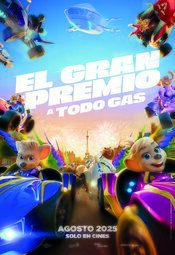 Cartel de El Gran Premio: A todo gas