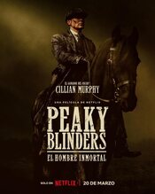 Cartel de Peaky Blinders: El hombre inmortal