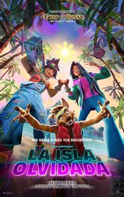 Cartel de La isla olvidada